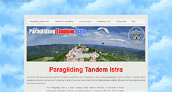 Desktop Screenshot of istraparagliding.com